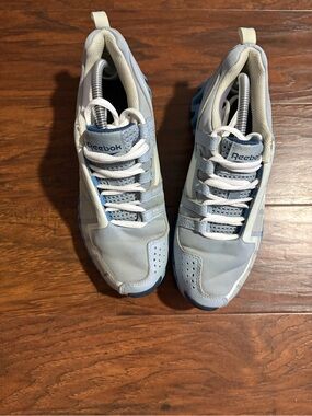 Reebok Zigwild TR6 Zig Tech Womens Trail Gable Grey/Light Blue Running Sz 7